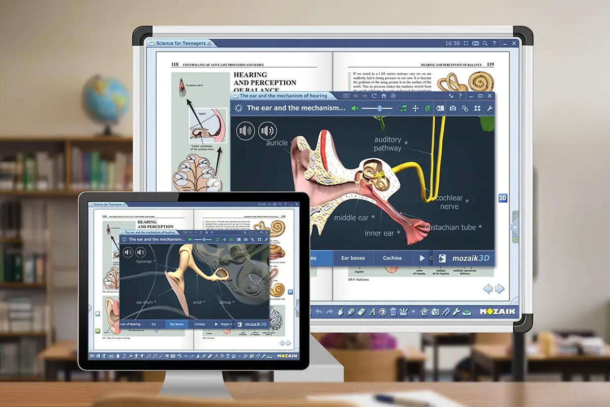 Interactive classroom software - Flora Technology Qatar